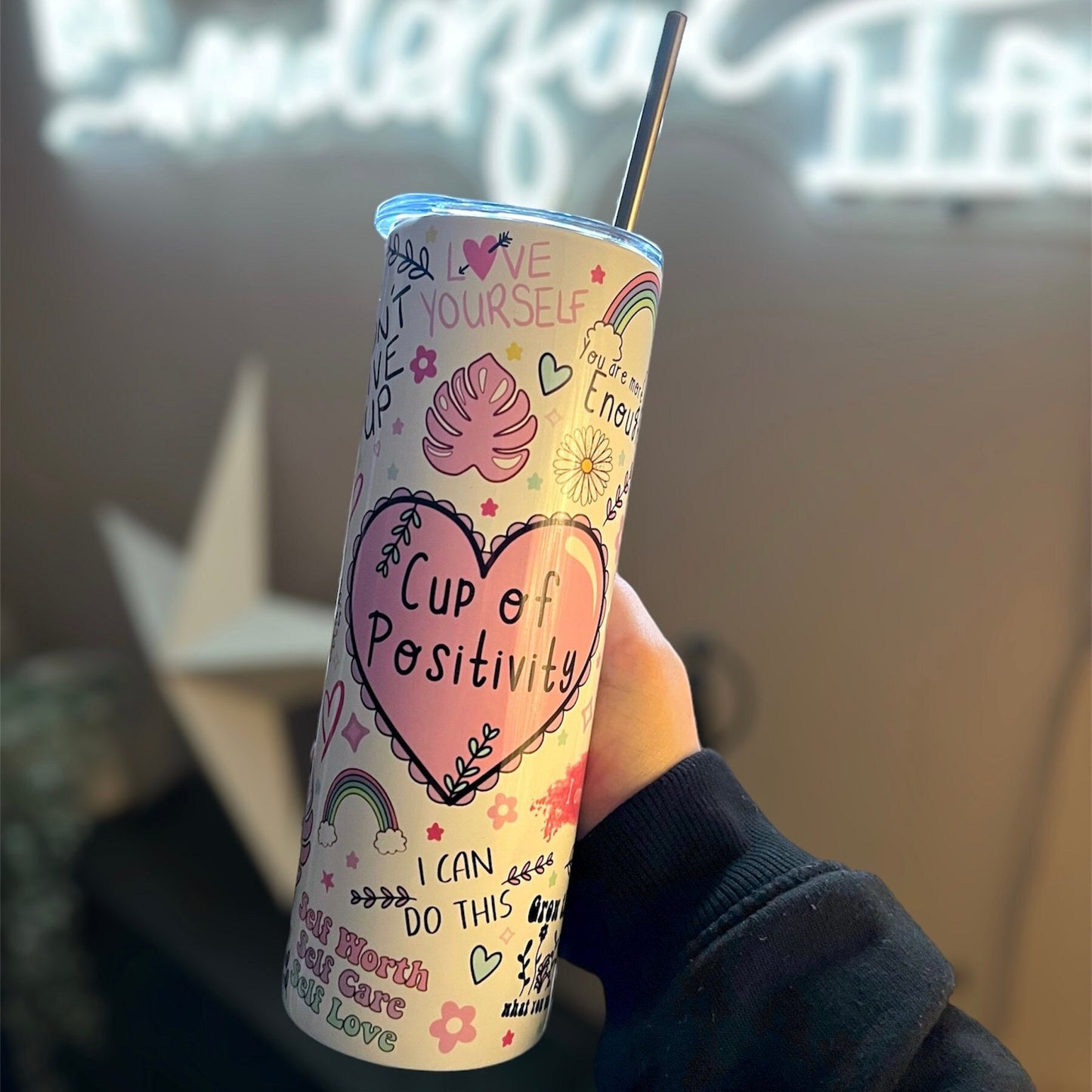 Cup of Positivity 20oz Tumbler