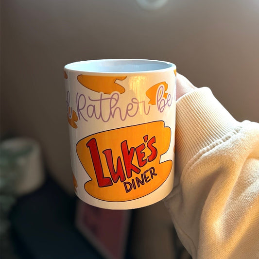 Gilmore Girls "I'd Rather Be At Luke’s Diner" Mug